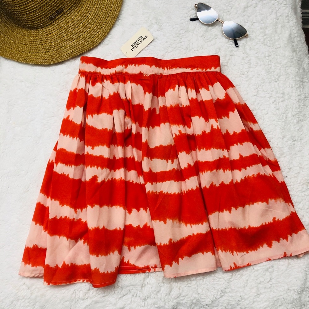 Forever 21 Orange loose skirt